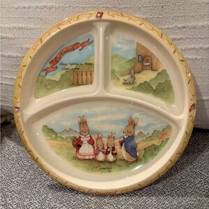 Beatrix Potter Melamine Plate 🐰